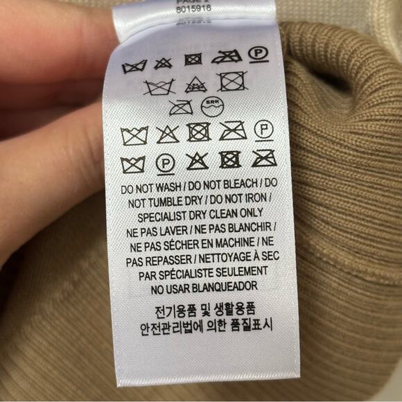 BURBERRY Icon Stripe Merino Wool Skirt Size Small NWOT - Picture 6 of 8